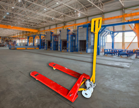Paleteira Manual Hidráulica com roda